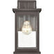 Bowton 1 Light 11.38 inch Powder Coated Bronze Outdoor Wall Sconce